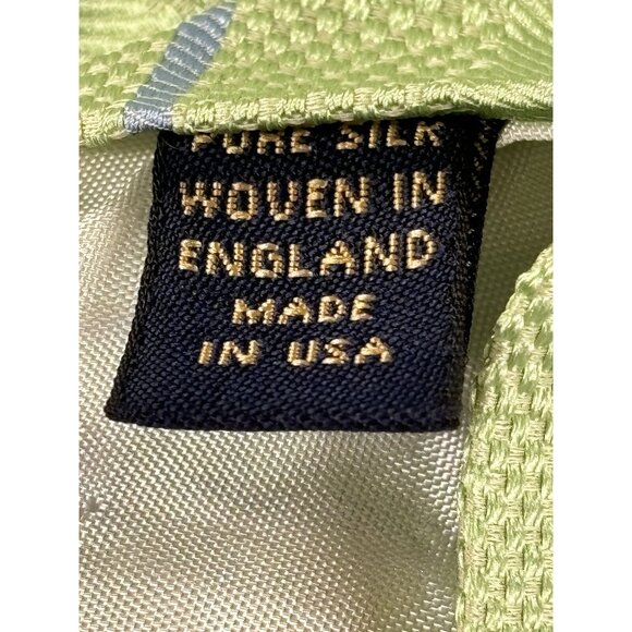 Brooks Brother Men’s Multi Lot Silk Ties USA Made Green Blue Pink Stripes & Dot - Picture 11 of 13